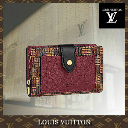 Louis Vuitton MONOGRAM 2020 21AW Monogram Leather Folding Wallet Logo Folding Wallets N60381 