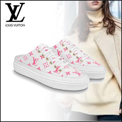 Louis Vuitton MONOGRAM 2019 20AW Stellar Open Back Trainers 1A65YG 