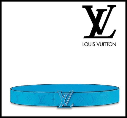 Louis Vuitton 2020 SS Leather Logo Belts 