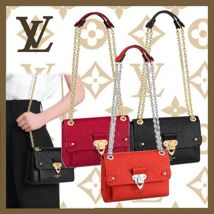 Louis Vuitton Monogram Casual Style Chain Plain Leather Party Style M44554 M44550 M44883 