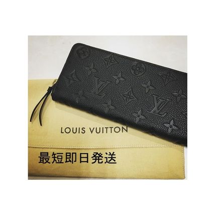 Louis Vuitton Monogram Leather Logo Long Wallets M63698 M60171 