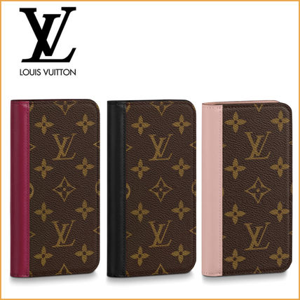 Louis Vuitton MONOGRAM Monogram Leather iPhone X iPhone XS iPhone XS Max Logo