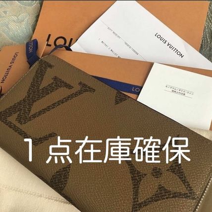 Louis Vuitton 2019 20AW Monogram Unisex Long Wallets 