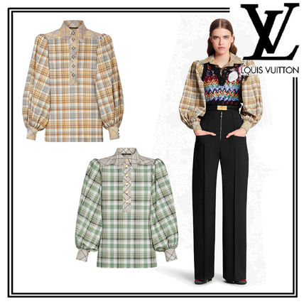 Louis Vuitton 2020 SS Shirt With Button Up Collar 1A7T5Z 1A7UNM 