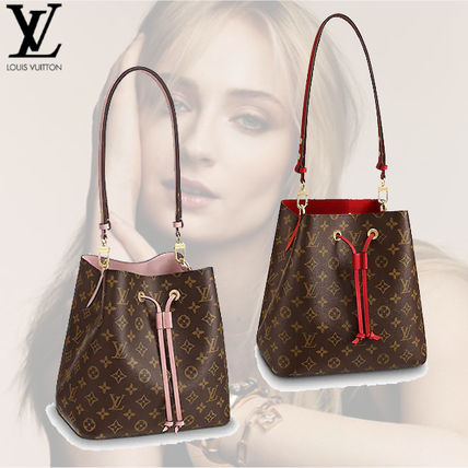 Louis Vuitton NEONOE Monogram Canvas 3WAY Crossbody Handbags M44021 M44022 