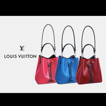 Louis Vuitton EPI 2020 SS Casual Style 2WAY Leather Office Style Crossbody Handbags 