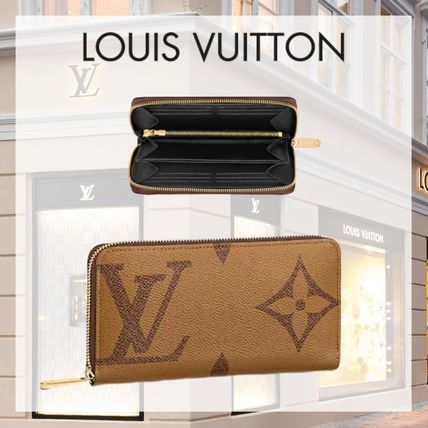 Louis Vuitton Monogram Leather Long Wallet Logo Long Wallets M69353 