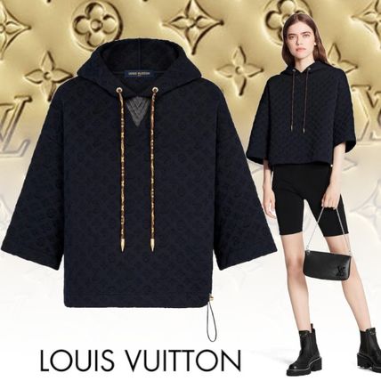 Louis Vuitton 3D Monogram Cotton Jersey Hoodie 1A83O7 