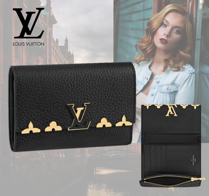 Louis Vuitton TAURILLON 2020 SS Capucines Compact Wallet M67886 