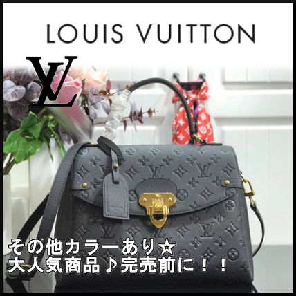 Louis Vuitton MONOGRAM EMPREINTE Monogram Casual Style A4 2WAY 3WAY Plain Leather Party Style M53944 M53945 