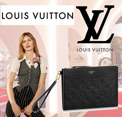 Louis Vuitton MONOGRAM EMPREINTE 2020 21AW Pochette Melanie Mm M68705 