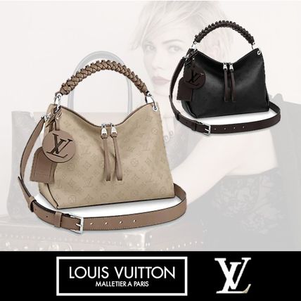 Louis Vuitton MAHINA Beaubourg Hobo Mm M56084 M56073 
