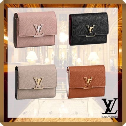 Louis Vuitton CAPUCINES 2020 SS Monogram Small Wallet Logo Folding Wallets M68587 M68588 M68803 M68747 