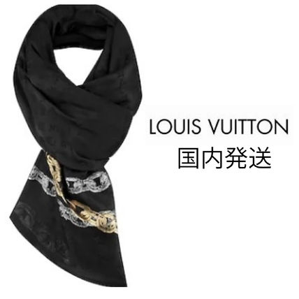 Louis Vuitton MONOGRAM 2019 20AW Over Monogram Stole M73768 