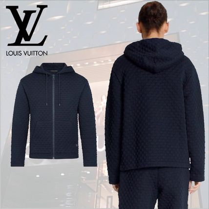 Louis Vuitton Damier Zip Through Hoodie 1A7X68 