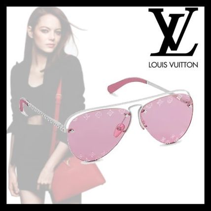 Louis Vuitton Street Style Tear Drop Sunglasses Z1330E 