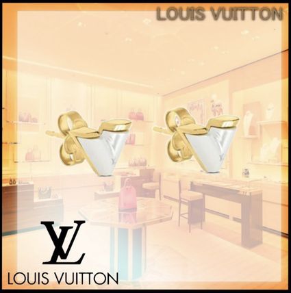 Louis Vuitton V 2020 21AW Street Style Party Style Office Style Elegant Style Earrings M69656 