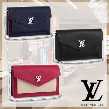 Louis Vuitton Calfskin 2WAY Leather Elegant Style Crossbody Logo M63471 M69400 M63470 