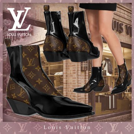 Louis Vuitton MONOGRAM 2020 21AW Monogram Casual Style Blended Fabrics Bi color Leather