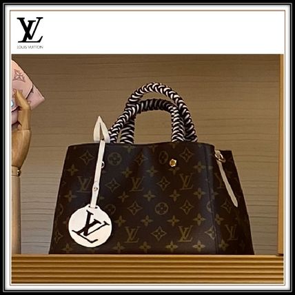 Louis Vuitton 2020 21AW Leather Logo Handbags M45311 