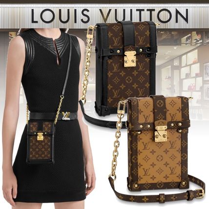 Louis Vuitton MONOGRAM 2019 20AW Monogram Blended Fabrics Logo Pouches  Cosmetic Bags M67873 M63913 