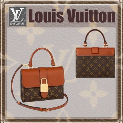 Louis Vuitton Monogram 2WAY Leather Party Style Office Style Logo M44654 