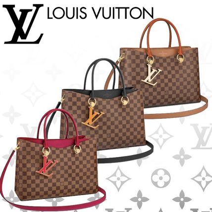 Louis Vuitton Monogram Canvas Leather Logo Handbags N40052 N40050 N40256 