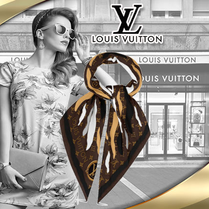 Louis Vuitton MONOGRAM 2020 Cruise Monogram Casual Style Silk Office Style Elegant Style M76198 