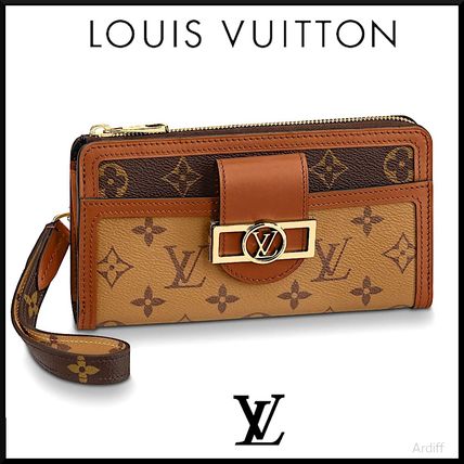 Louis Vuitton MONOGRAM 2020 21AW Monogram Canvas Leather Long Wallets M69162 