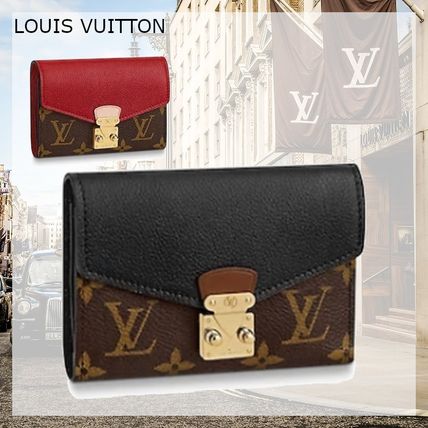 Louis Vuitton 2020 21AW Monogram Folding Wallets M67478 M67479 