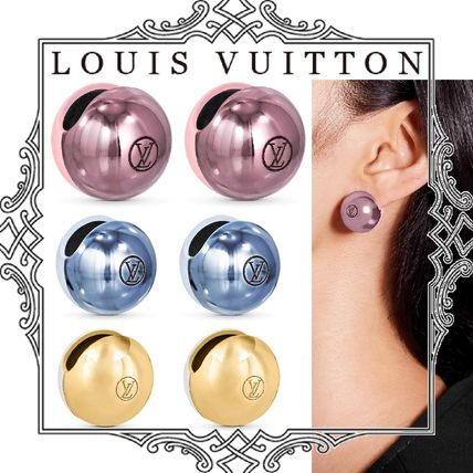 Louis Vuitton 2020 SS Casual Style Unisex Party Style Metallic Earrings M68967 M68964 M68965 