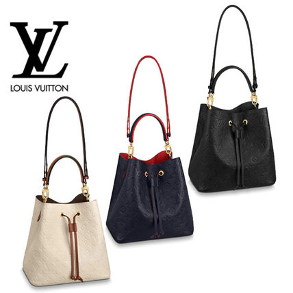 Louis Vuitton MONOGRAM EMPREINTE Monogram Leather Shoulder Bags 