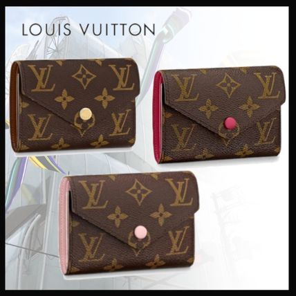 Louis Vuitton Monogram Leather Folding Wallet Folding Wallets M41938 M62472 M62360 