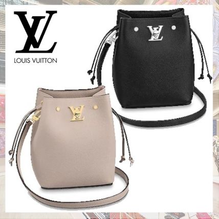 Louis Vuitton LOCKME 2020 SS Casual Style 2WAY Plain Leather