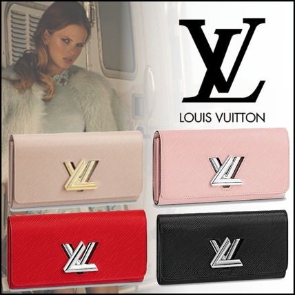 Louis Vuitton Plain Leather Logo Long Wallets M61178 M61179 M68309 M67510 