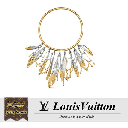 Louis Vuitton 2020 SS Lv Feathers Crew Necklace MP2409 