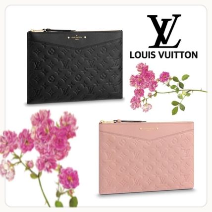 Louis Vuitton MONOGRAM EMPREINTE 2019 SS Daily Pouch M62937 M62938 