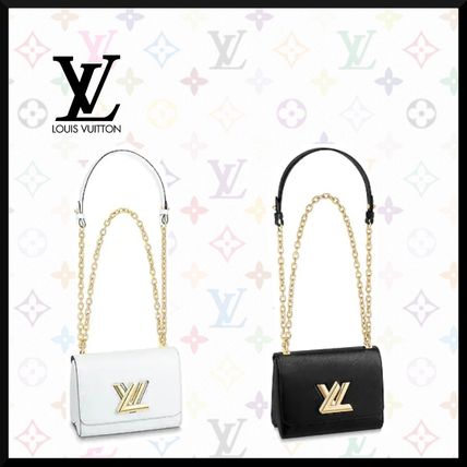 Louis Vuitton TWIST 2020 SS Casual Style 2WAY Plain Leather Elegant Style Bold Crossbody M55224 M54278 