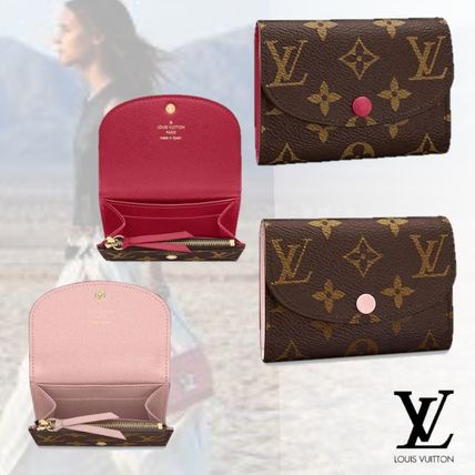 Louis Vuitton MONOGRAM 2020 SS Monogram Unisex Canvas Bi color Small Wallet Coin Cases M62361 M41939 