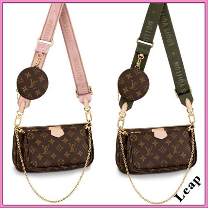Louis Vuitton Monogram Casual Style Unisex Street Style 2WAY 3WAY Leather 