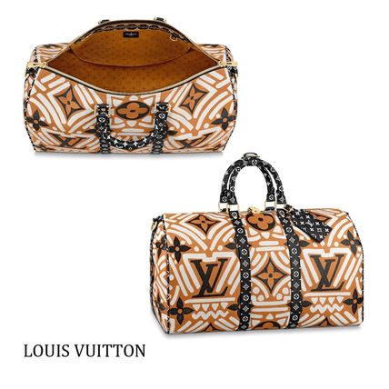 Louis Vuitton 2020 21AW Monogram Unisex Calfskin Canvas A4 2WAY Leather Crossbody M45473 