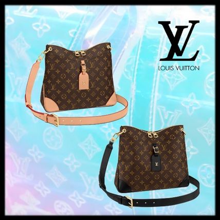 Louis Vuitton 2020 21AW Monogram Canvas 2WAY Leather Crossbody Logo Shoulder Bags M45352 M45355 