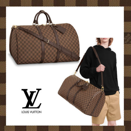 Louis Vuitton DAMIER 2020 21AW Keepall Bandouli