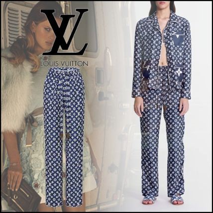 Louis Vuitton MONOGRAM Lv Escale Pyjama Pants 1A7SFM 