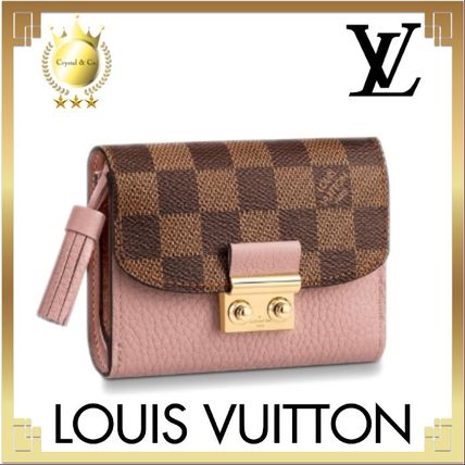 Louis Vuitton DAMIER 2020 SS Monogram Calfskin Canvas Bi color Plain Leather 