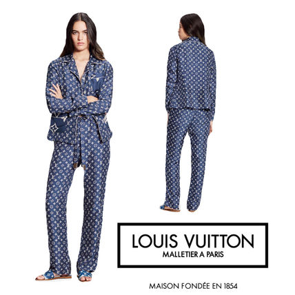 Louis Vuitton MONOGRAM 2020 SS Monogram Logo Lounge  Sleepwear 1A7SF7 1A7SF6 1A7SF5 1A7SF4 1A7SF3 