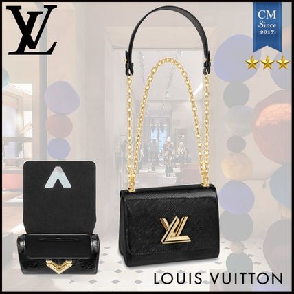 Louis Vuitton Denim 2WAY Leather Crossbody Logo Shoulder Bags 