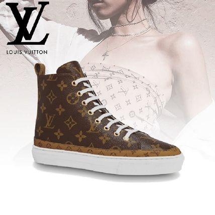 Louis Vuitton MONOGRAM 2020 SS Stellar Sneaker Boot 1A65UY 
