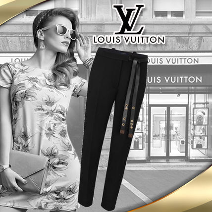 Louis Vuitton 2020 Cruise Slim Pants With Eyelet Belt 1A60YE 