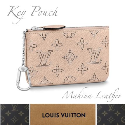 Louis Vuitton MAHINA 2020 21AW Monogram Unisex Street Style Leather Long Wallet M69532 M69508 